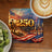 Patriotic coaster with soldiers, American flag, cityscape, and "250 Past Present Future" text.