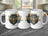Mug with 1776-2026 USA 250th Anniversary design featuring an eagle and stars.