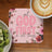 Pink coaster with "God First in all things" text and floral design.