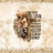 Lion of Judah with cross and daisies, neutral tones, glitter accents.