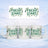 White mugs with "FRESH START" text and green leaf design.