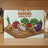 Cartoon vegetables cry on a cutting board with a bloody knife and text.