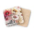 Coasters with flowers and text "I AM CAPABLE OF amazing things".