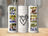 Triptych collage of family photos within a wooden texture frame.