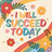 I WILL SUCCEED TODAY text with colorful floral and rainbow border.