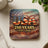 Coaster with USA 250 Years 1776-2026 text and American flag design.