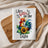 Rooster and sunflower with text "Life's better on the FARM".