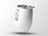 White tumbler with "VODKA" bottle and "CAUSE S HARD" text.