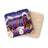 Casino-themed coasters with slot machine, dice, playing cards, and coins.