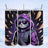 Cat wearing sunglasses and a purple hoodie against a dark, speckled background.