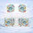 Mug with "Happy Birthday to You" and floral watercolor design.