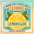 Retro sign with text "When Life Gives You Lemons Make Lemonade" and a lemon slice.