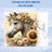 Horse with flowers and sunflowers, name Amelia.