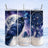 Raven and moon on a dreamcatcher tumbler with "Madison" text.