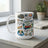 Camping and canoeing themed 15oz coffee mug