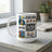 Camping gift mug with peaceful outdoor theme