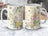 Christian coffee mug with God is there uplifting message