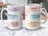Christian coffee mug with empowering Bible verses design