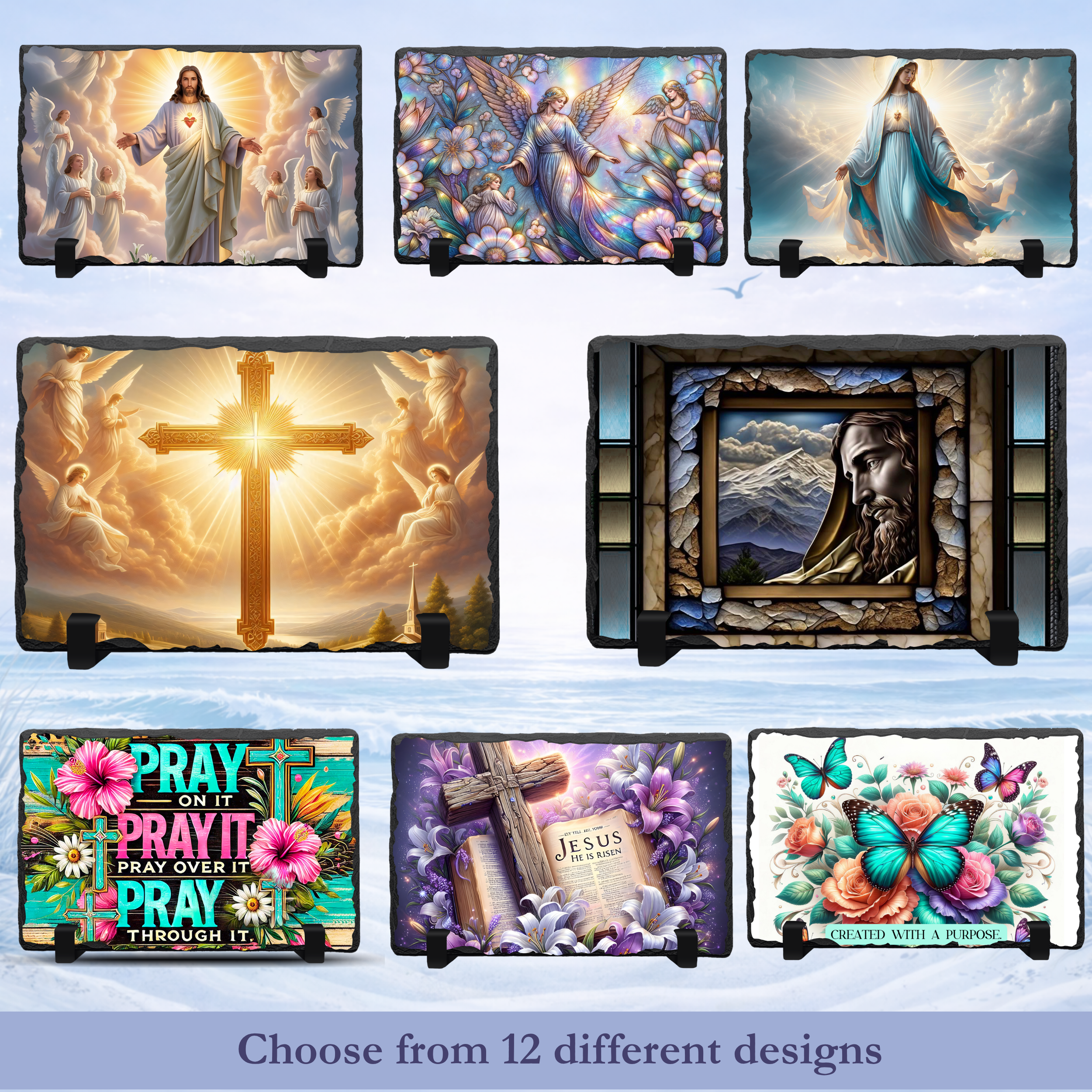 Christian gift inspirational photo slate