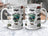 Classic car coffee mug with vintage automobile design