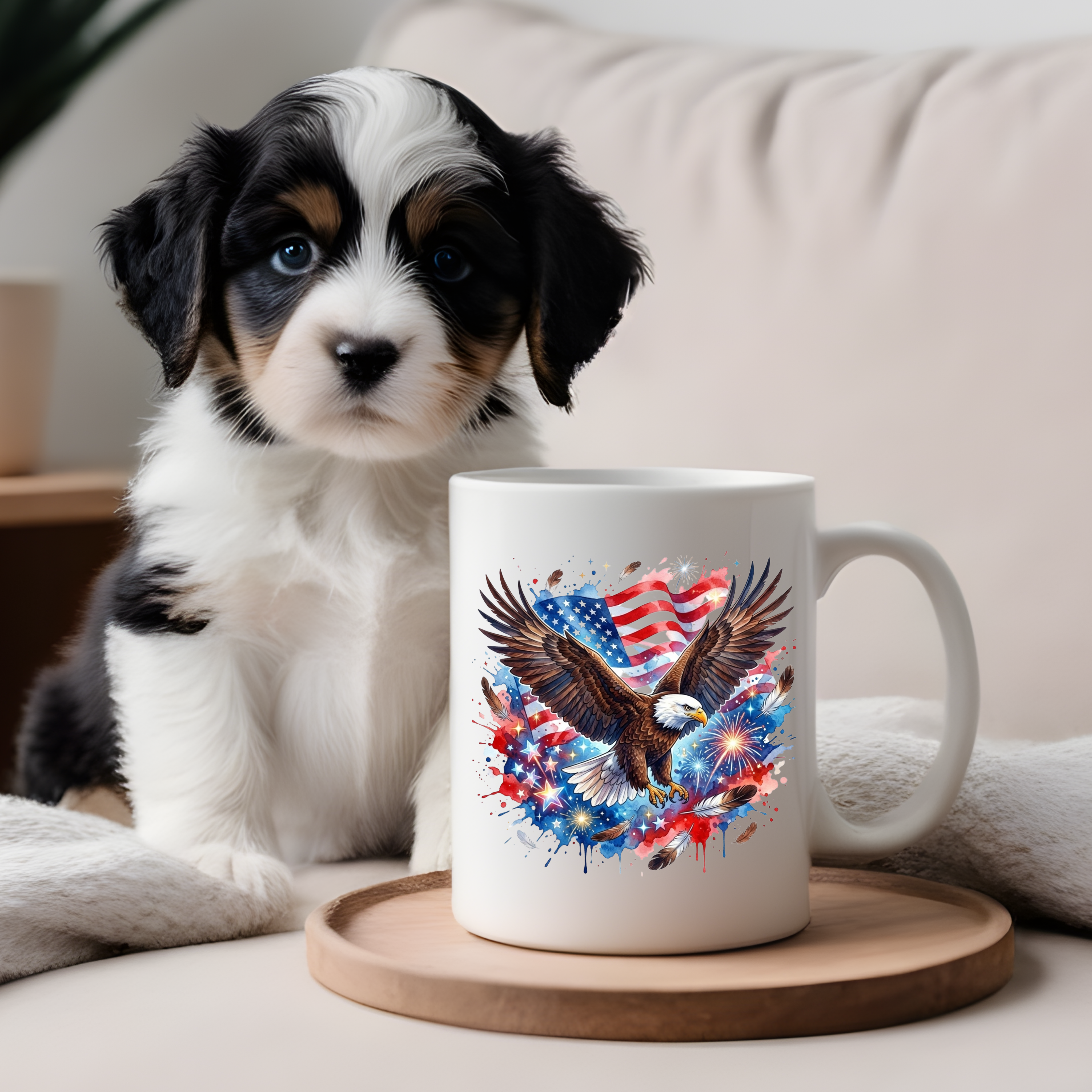Patriotic Eagle Mug Patriotic Mug