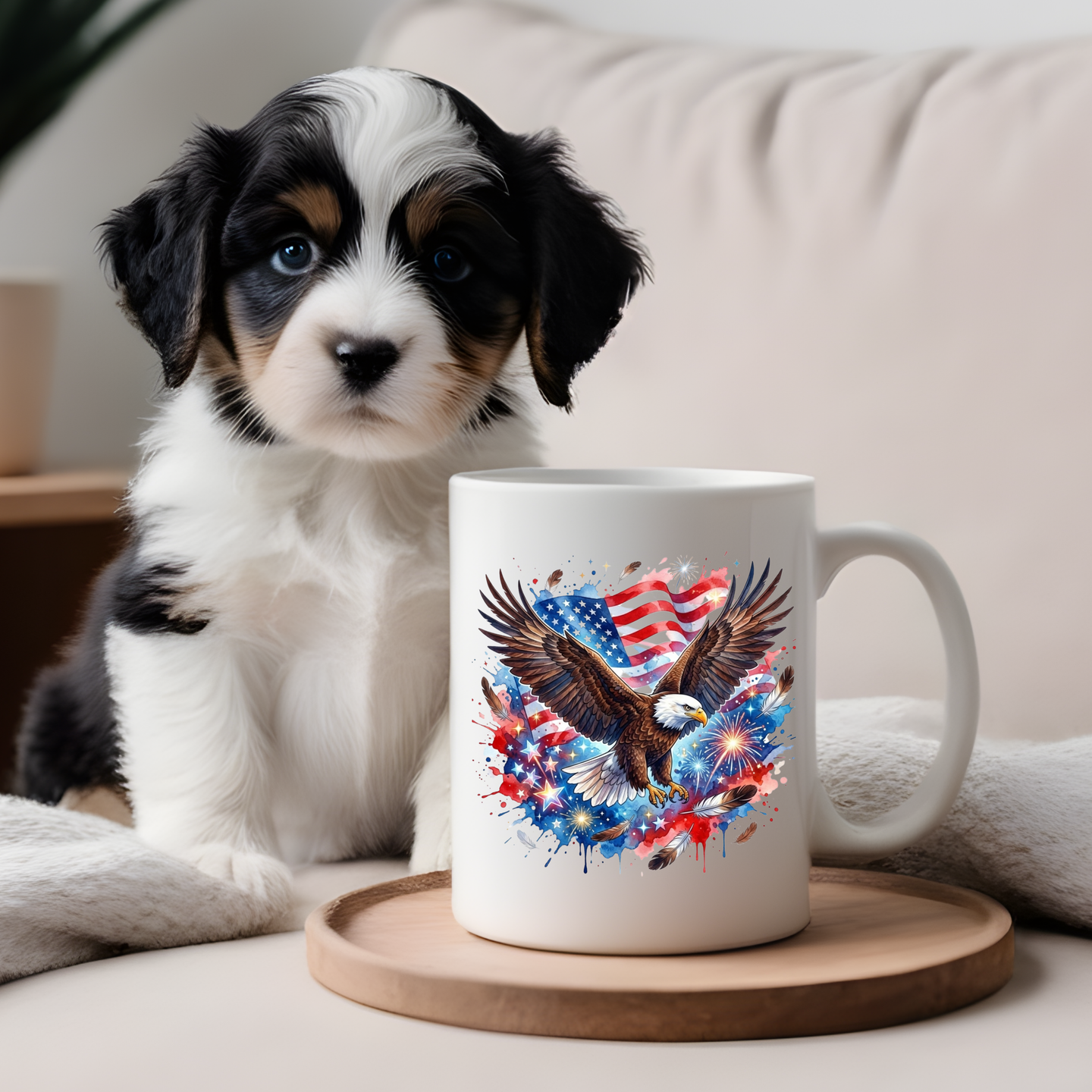 Patriotic Eagle Mug Patriotic Mug
