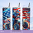 Fourth of July ATV tumbler patriotic off road drinkware