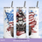 Fourth of July ATV tumbler patriotic off road drinkware