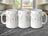 Inspirational Christian mug with floral faith design