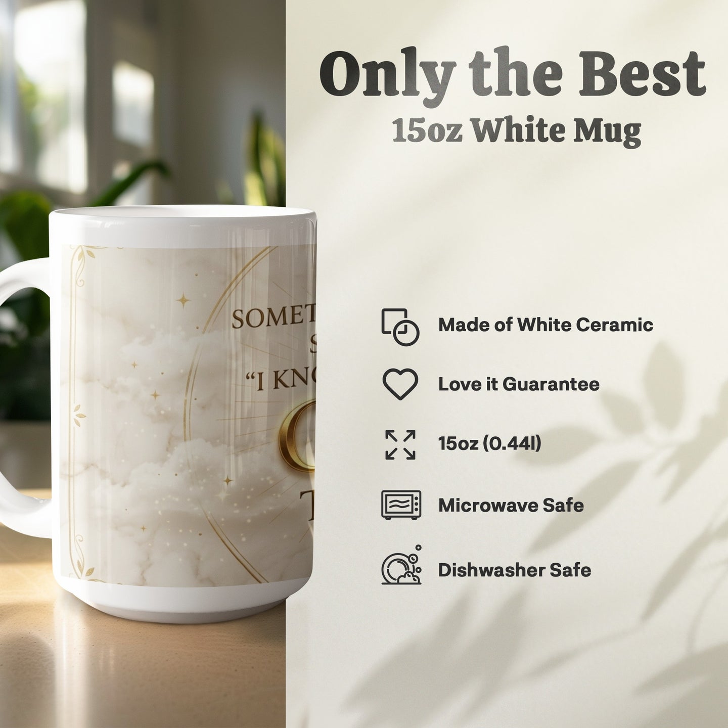 Thankful coffee mug for daily reflection and positivity