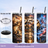USA 250 anniversary stainless steel tumbler patriotic design