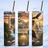 USA 250 landmark patriotic tumbler White House Mount Rushmore design
