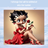 vintage betty boop tumbler red dress