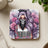 Square coaster with skull mask and tattoo art, reads "Perfectly Perfectly Imperfect".