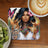 Coaster with tattooed woman, butterflies, and text "Be Kind Always."