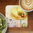 Coaster with yellow poppy, ladybug, and "Be real not perfect" text.