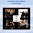 Collage of couples with placeholder for sublimation design on a winter background.