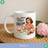 attitude sarcasm retro woman coffee mug