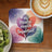 Coaster with text "My Mental Health is Important" and floral design.