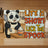 Panda chef holding spoon with "Life is Short Lick The Spoon" text.