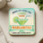 Square coaster with margarita glass, limes, and text "When life gives you limes make margaritas. Don't be a sour bitch."