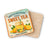 Sassy & Southern Fresh Brewed Sweet Tea coaster with oranges and a mason jar.