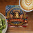 Coaster with Liberty Bell, American flag, and "America 250" text.