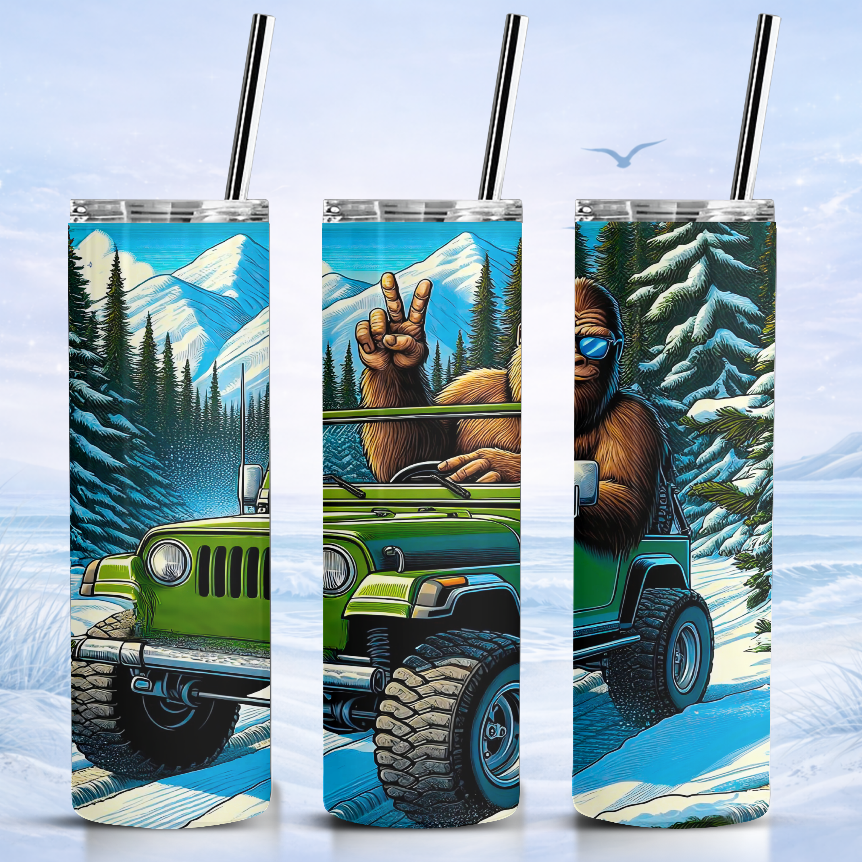 bigfoot jeep tumbler off road adventure design
