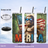 bigfoot novelty tumbler with straw lid