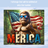 bigfoot usa flag tumbler sunglasses design