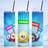 colorful bingo balls tumbler game night design