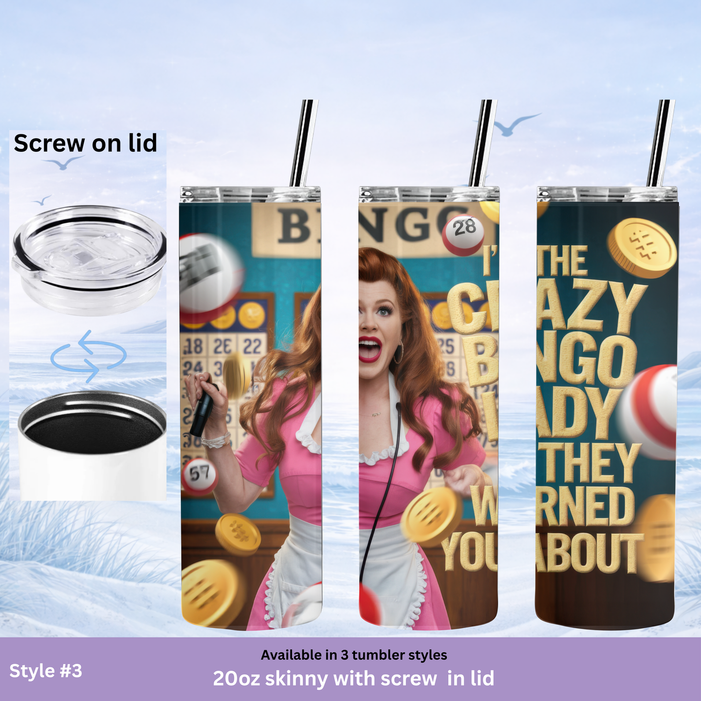 bingo lover insulated tumbler