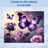 butterfly and roses stainless steel tumbler premium