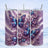 butterfly floral tumbler elegant design